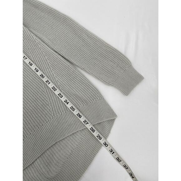 GAP Scoop Neck Tan Long Sleeve Pullover Hi-low Sweater Size Small - Picture 9 of 9